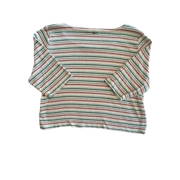 O'Neill Multicolor Stripe crop Top - Picture 2 of 4